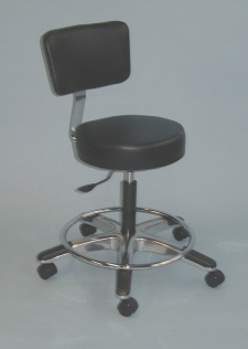 26 Inch Round Seat with Backrest/Footrest