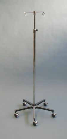 Aluminum IV Infusion Stand
