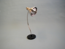 Line Voltage Lamp with Aluminum Shade
